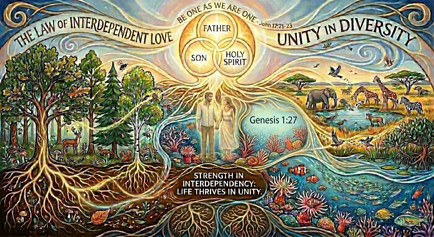 The wisdom of love seen in unity in diversity. “Wisdom has built her house; she has set up its seven pillars.” Proverbs 9:1